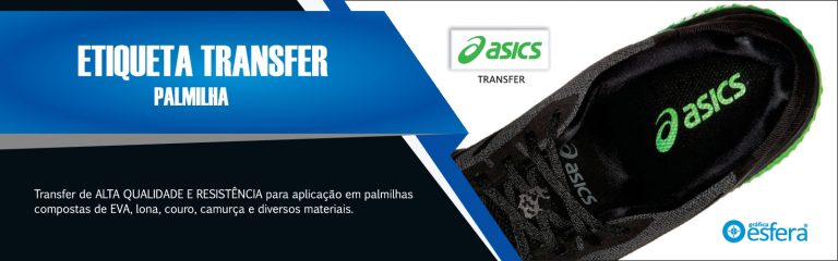 Etiqueta Transfer – Lingueta e Palmilha
